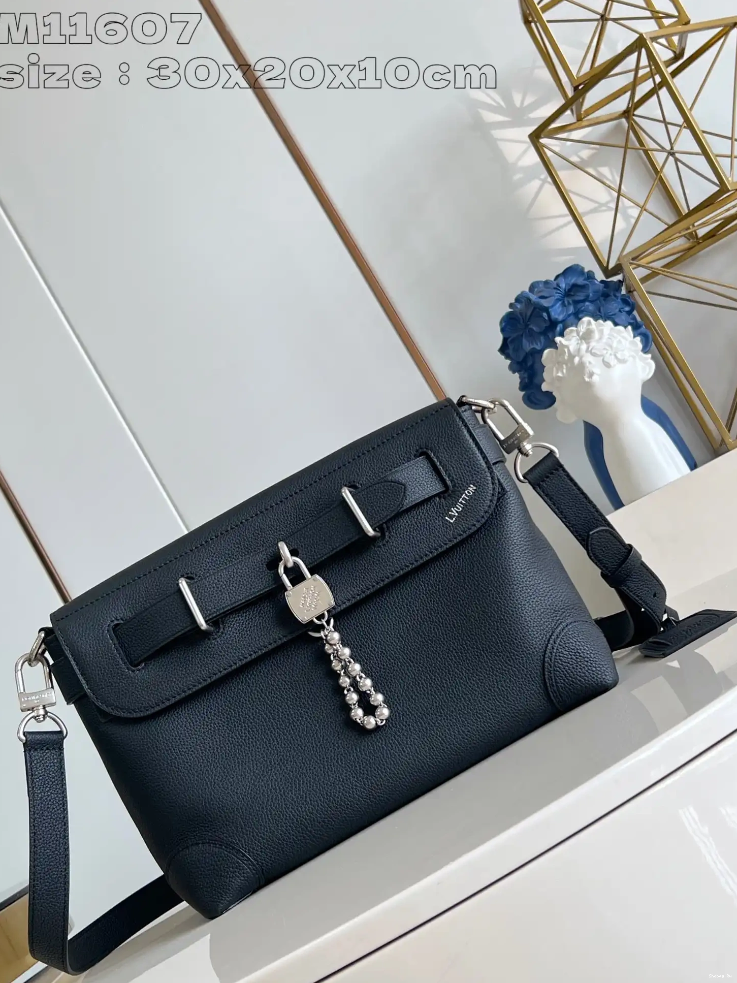 VUITTON Steamer LOUIS Crossbody-30*20*10CM 0530
